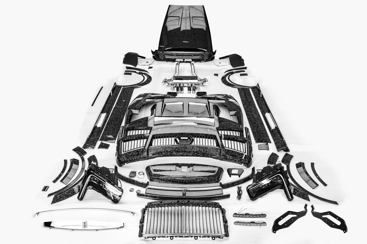 2019-2024 Rolls Royce Cullinan MSY Style Autoclave Carbon Fiber Full Body Kit