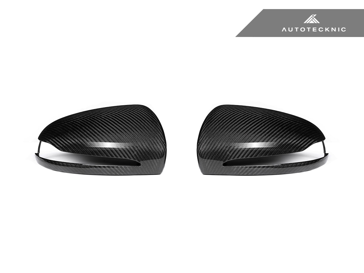 AutoTecknic Replacement Version II Dry Carbon Mirror Covers - Mercedes-Benz W238 E-Class Coupe