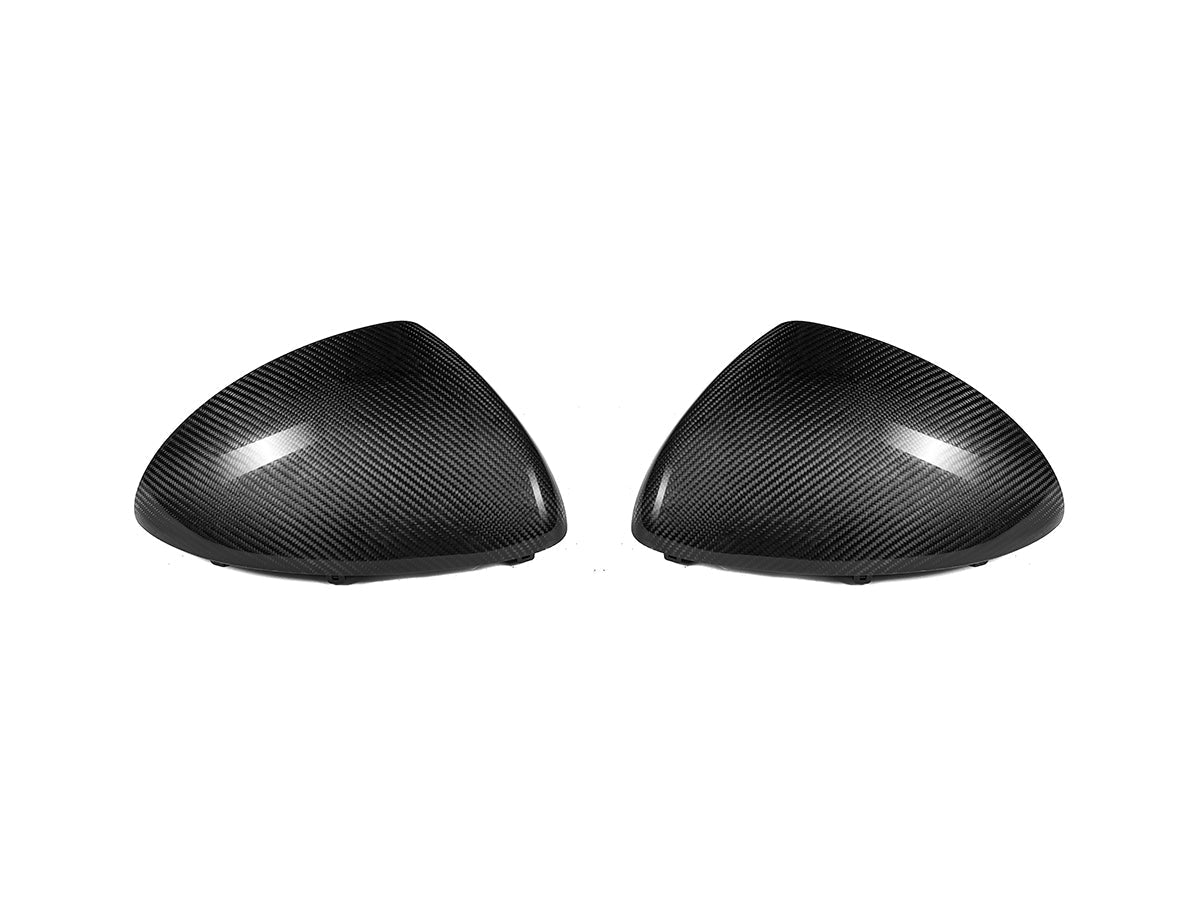 AutoTecknic Replacement Dry Carbon Mirror Covers - Porsche 958 Cayenne