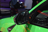 2018-2025 Lamborghini URUS Convert 2023 Performante Dry Carbon Fiber Mirror Housing (No BSA holes) Replacement