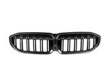 AutoTecknic Dry Carbon Fiber Dual-Slats Front Grilles - BMW G20 3-Series Pre-LCI
