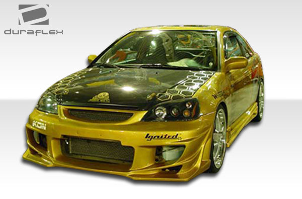 2001-2005 Honda Civic 2DR Duraflex Bomber Side Skirts Rocker Panels - 2 Piece