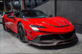 2020-UP Ferrari Autoclave Carbon Fiber Front Lip Carbonado (MSY) Fits: SF90 Stradale and Spider