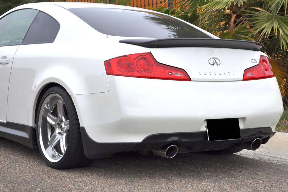 2008-2015 Infiniti G37s Coupe DTM-I Style Carbon Fiber Rear Lip