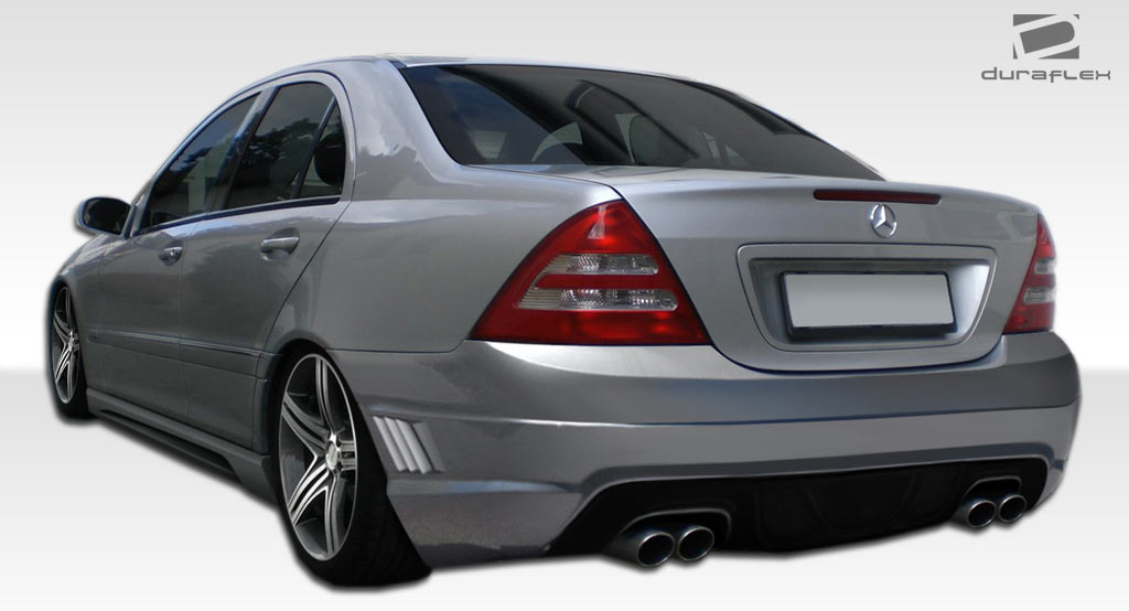 2001-2007 Mercedes C Class W203 Duraflex W-1 Body Kit - 7 Piece