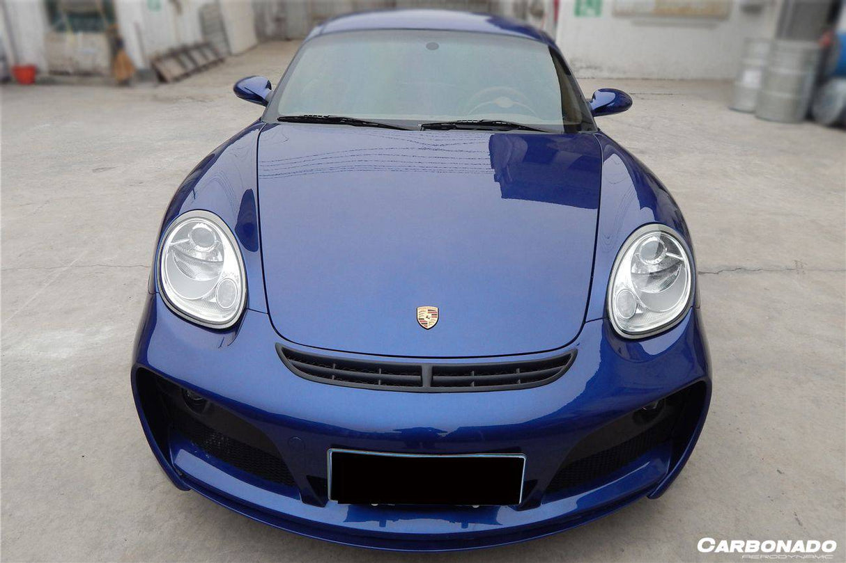 2005-2008 Porsche Cayman  Boxster 987 TA Style Front Bumper with LED Lights