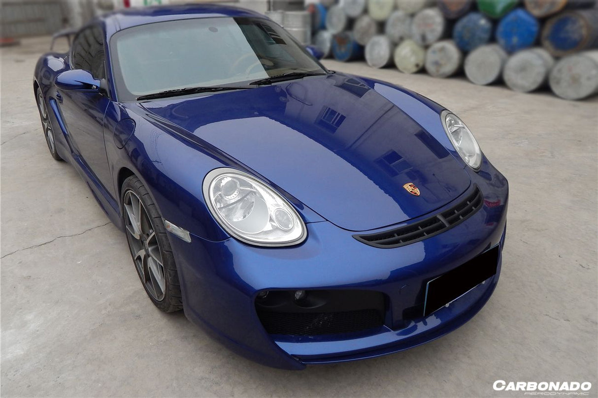 2005-2008 Porsche Cayman  Boxster 987 TA Style Front Bumper with LED Lights