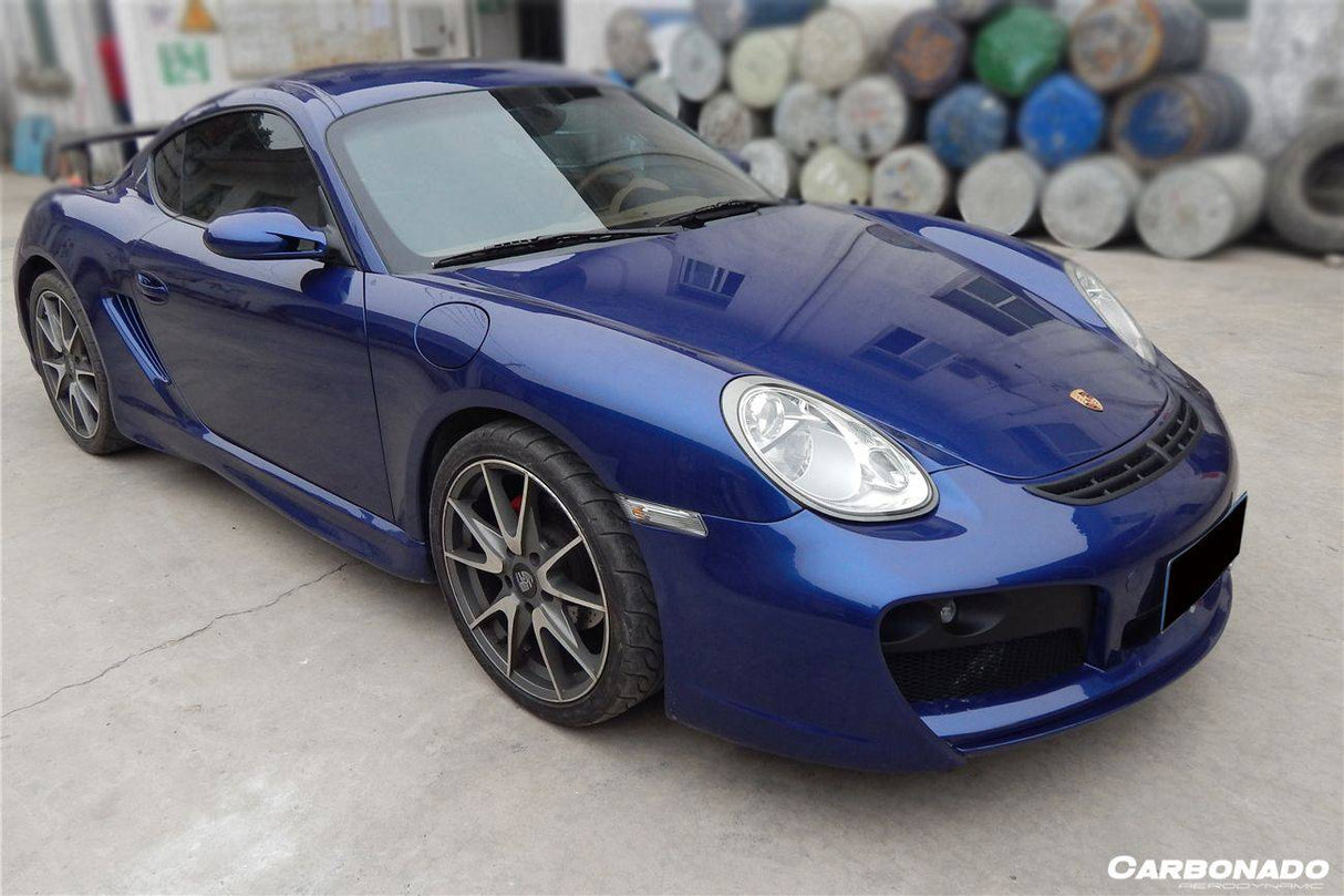 2005-2008 Porsche Cayman  Boxster 987 TA Style Front Bumper with LED Lights