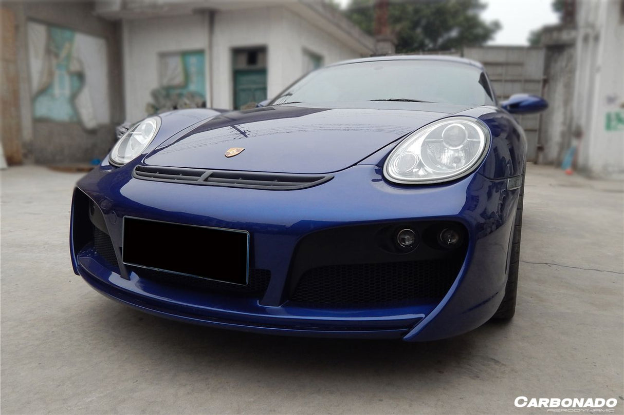 2005-2008 Porsche Cayman  Boxster 987 TA Style Front Bumper with LED Lights