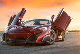 2011-2014 McLaren MP4 12C 675LT Style Part Carbon Fiber Front Bumper And Fender