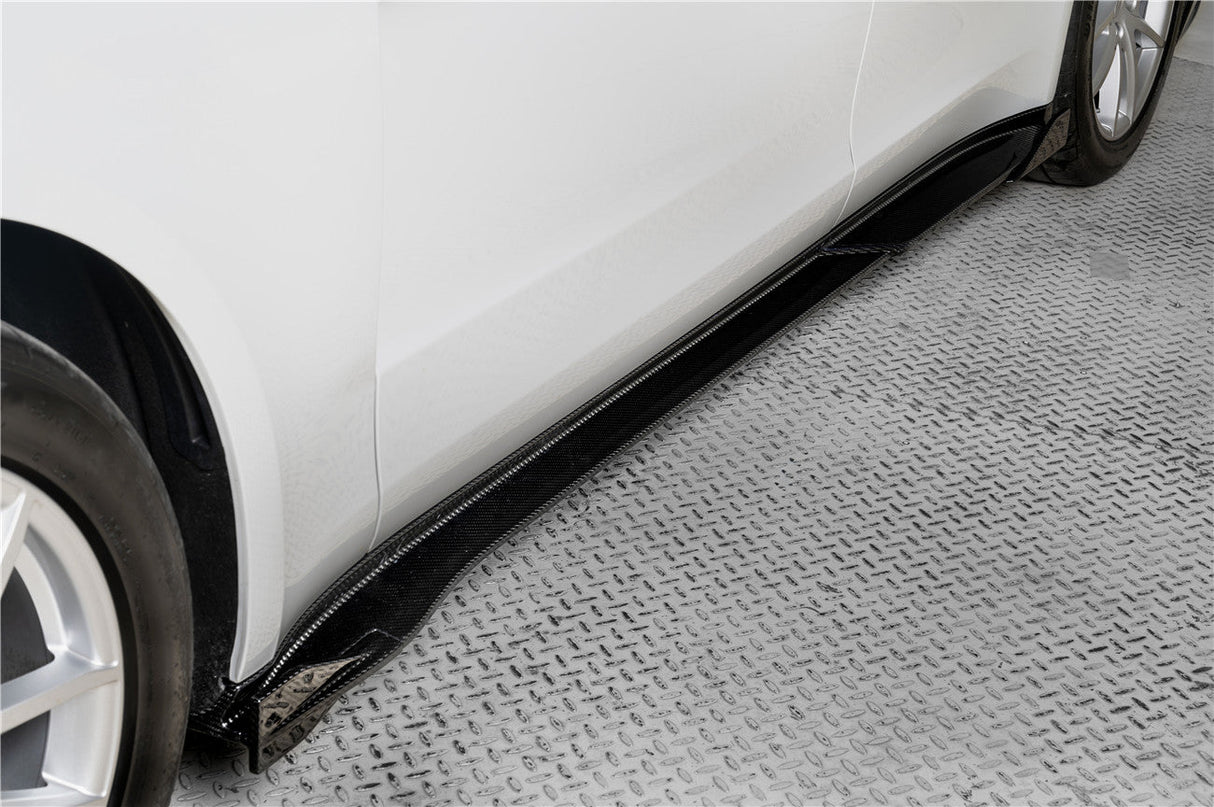 2017-2023 Porsche Panamera 971 KDA Style Autoclave Carbon Fiber Side Skirts