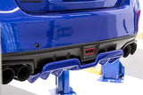 OLM A1 Style Paint Matched Rear Diffuser (Galaxy Blue Pearl) - 2015-2021 WRX / STI