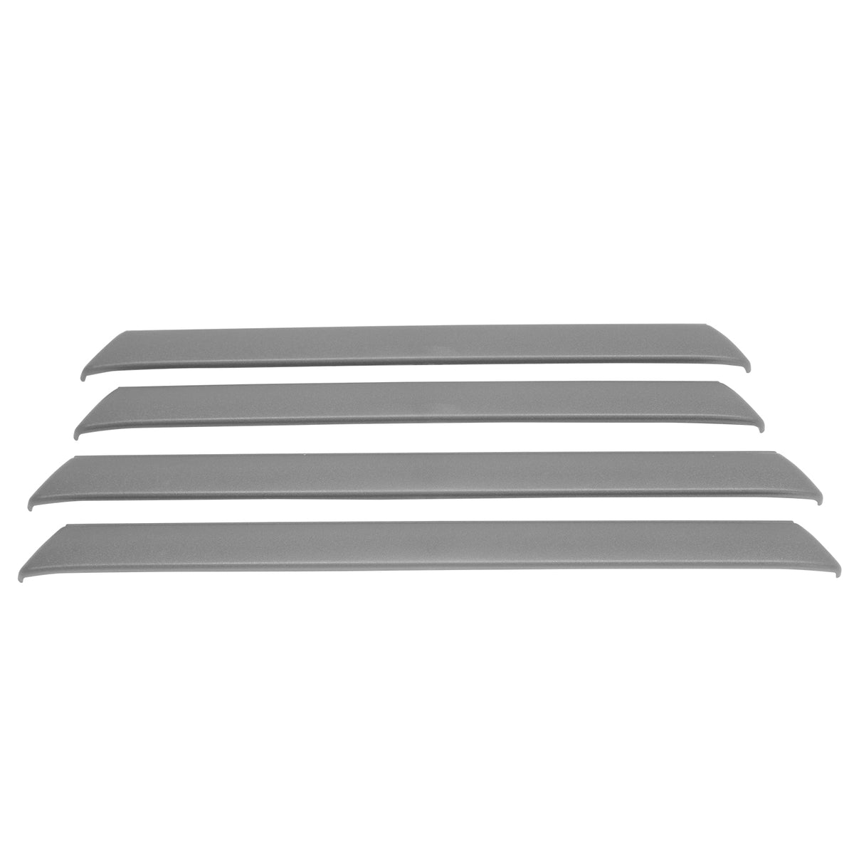 2002-2006 Chevrolet Avalanche 1500/2500 Wheel Fender Trims Light Gray ABS 4PCS Set