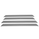 2002-2006 Chevrolet Avalanche 1500/2500 Wheel Fender Trims Light Gray ABS 4PCS Set