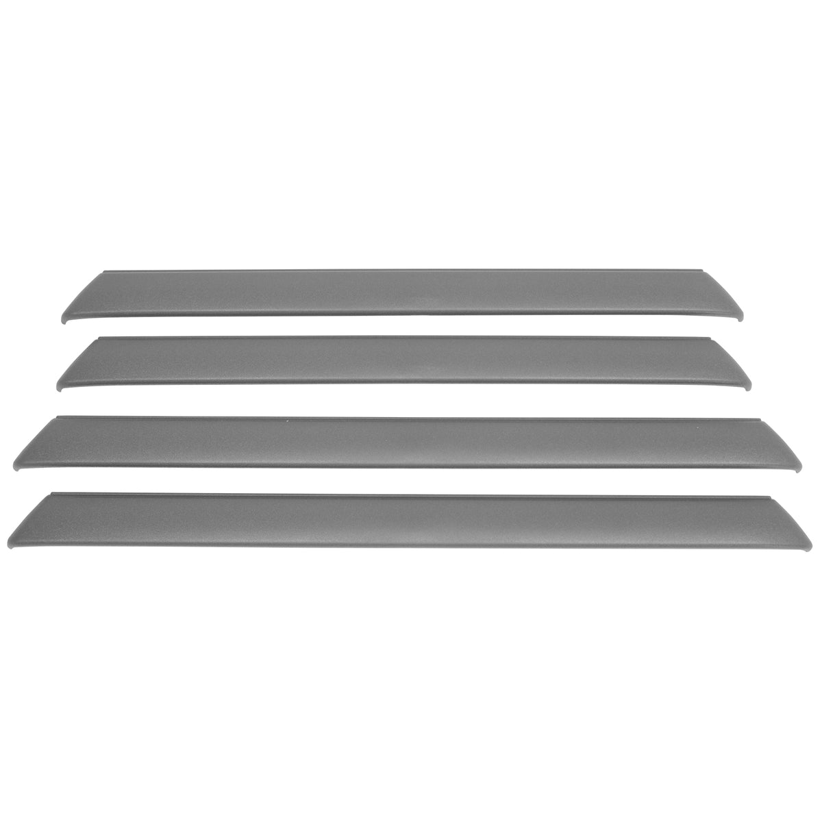 2002-2006 Chevrolet Avalanche 1500/2500 Wheel Fender Trims Light Gray ABS 4PCS Set