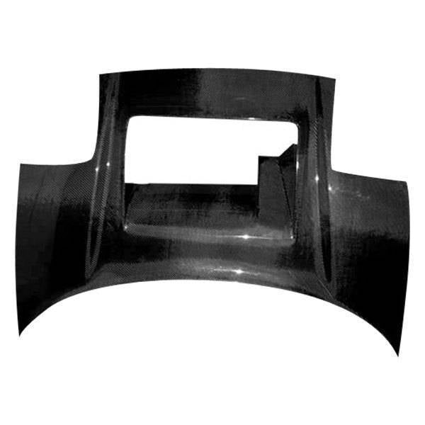 2002-2005 Acura NSX 2 doors Super GT Style Carbon Fiber Black Hood