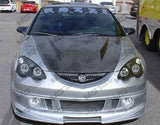 2002-2006 Acura RSX 2 doors INVADER Style Carbon Fiber Black Hood