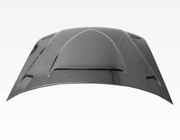 2002-2005 AUDI A4 4 doors Euro R Style Carbon Fiber Black Hood