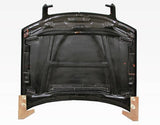 2002-2005 AUDI A4 4 doors Euro R Style Carbon Fiber Black Hood