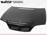 2002-2005 BMW 3 SERIES E46 4 doors OEM Style Carbon Fiber Black Hood