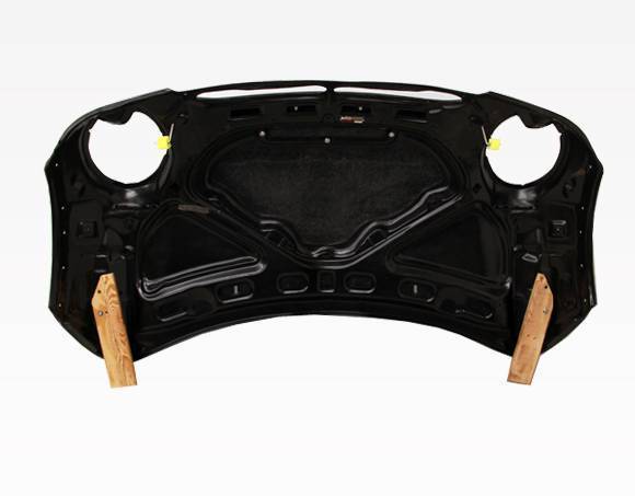 2002-2006 BMW Mini Cooper 2 doors OEM Style Carbon Fiber Black Hood
