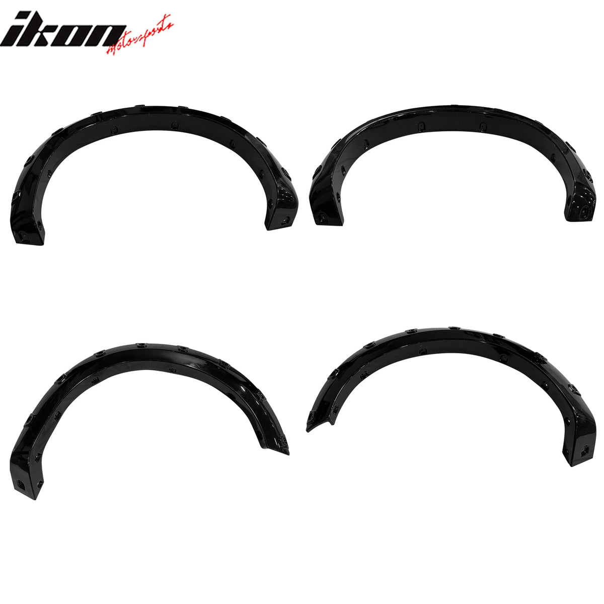 2009-2014 Ford F150 SVT Raptor Rivet Bolt Style Wheel Fender Flare ABS