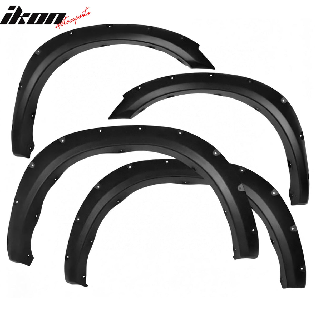 2020-2022 Ram 2500 Pocket Style Fender Flares Wheel Arch Cover PP 4PCS