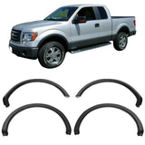 2009-2014 Ford F-150 OE Style Fender Flares Wheel Arch Cover PP 4PCS