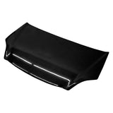 2002-2005 Honda Civic Hatchback OEM Style Carbon Fiber Black Hood