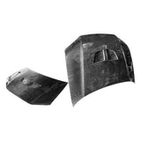 2002-2003 Mitsubishi EVO 7 JDM 4 doors OEM Style Carbon Fiber Black Hood