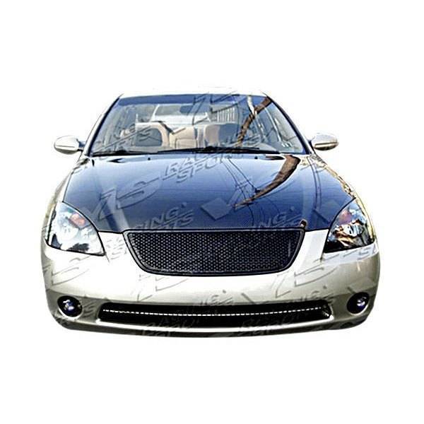 2002-2004 Nissan Altima 4 doors OEM Style Carbon Fiber Black Hood
