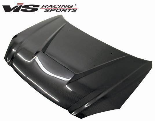 2002-2004 Nissan Altima 4 doors INVADER Style Carbon Fiber Black Hood