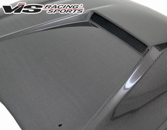 2002-2004 Nissan Altima 4 doors INVADER Style Carbon Fiber Black Hood