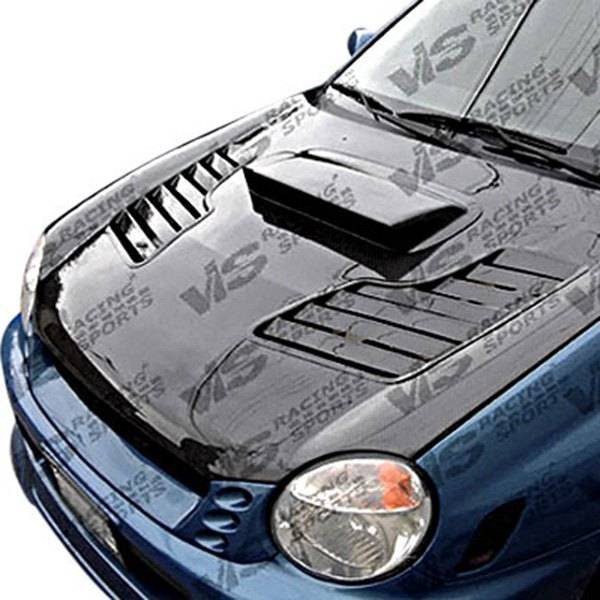 2002-2003 Subaru WRX 4 doors TRACER Style Carbon Fiber Black Hood