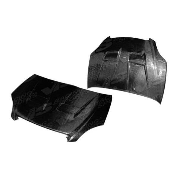 2003-2008 Toyota Matrix 4 doors Thunder Style Carbon Fiber Black Hood