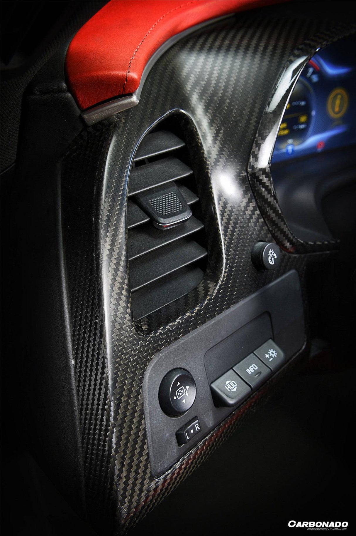 2013-2019 Corvette C7 Z06 Grandsport Dry Carbon Fiber Dash Board(Left And Right)