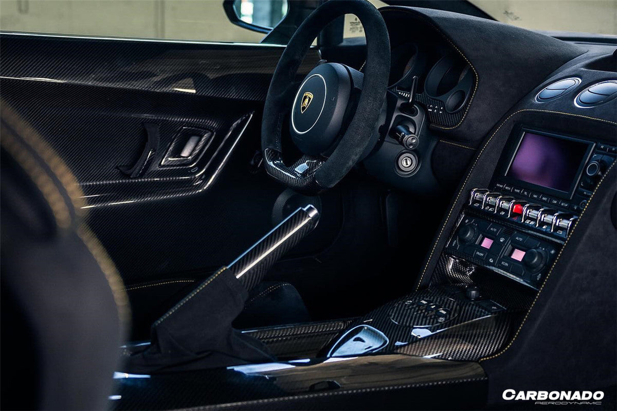 2004-2014 Lamborghini Gallardo Center Console Carbonado (OE) Fits: LP550, LP560, LP570