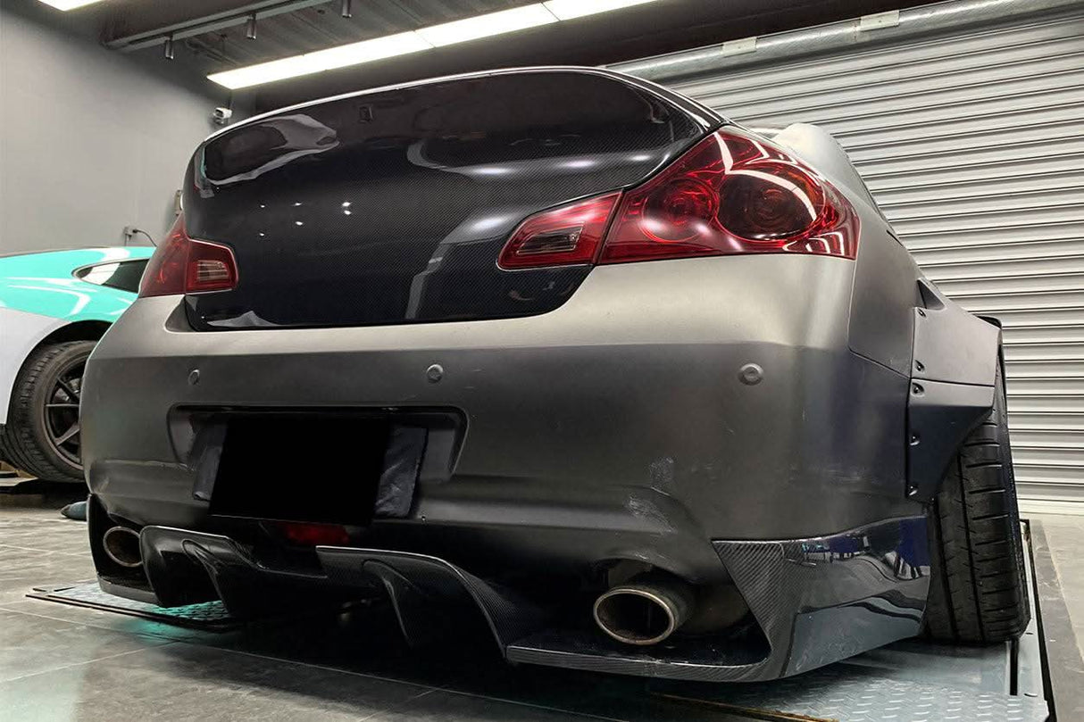 2010-2013 Infiniti G25 G37 Sedan BKSS Style Rear Lip