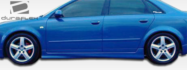 2002-2008 Audi A4 B6 B7 S4 4DR Wagon Duraflex R-1 Side Skirts Rocker Panels - 2 Piece