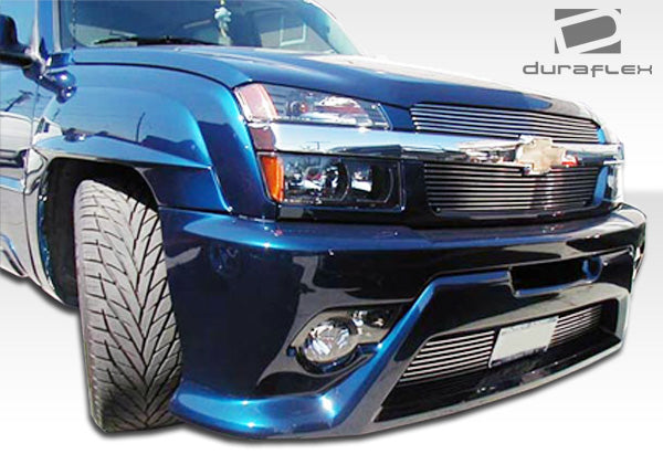 2002-2006 Chevrolet Avalanche (w/ cladding) Duraflex Platinum Front Bumper Cover - 1 Piece