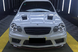 2001-2007 Mercedes Benz W203 C Class WI Style Hood