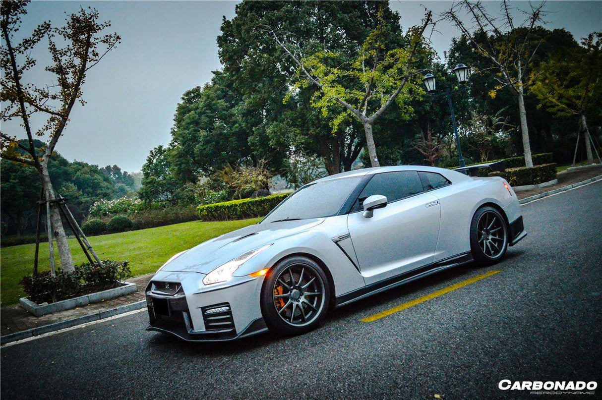 2008-2016 Nissan GTR R35 CBA  DBA NISMO Ver17 Style Front Bumper