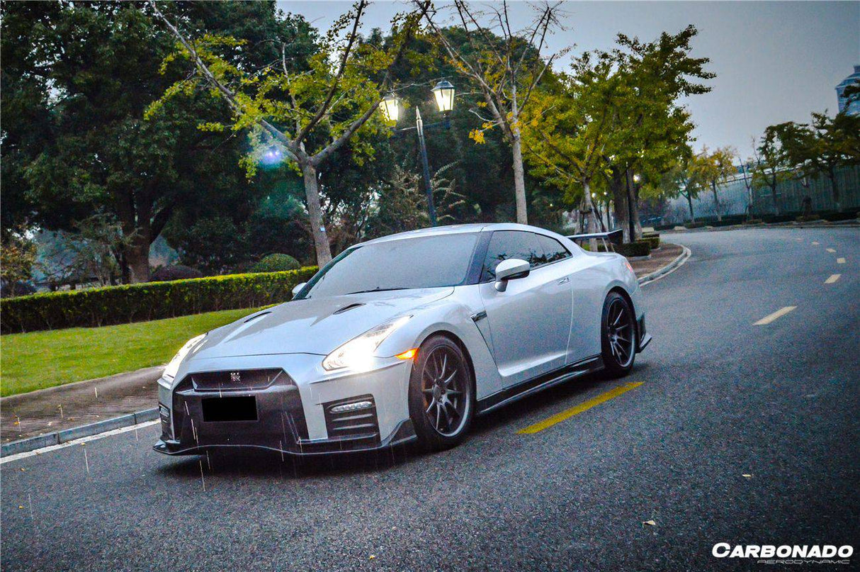 2008-2016 Nissan GTR R35 CBA  DBA NISMO Ver17 Style Front Bumper