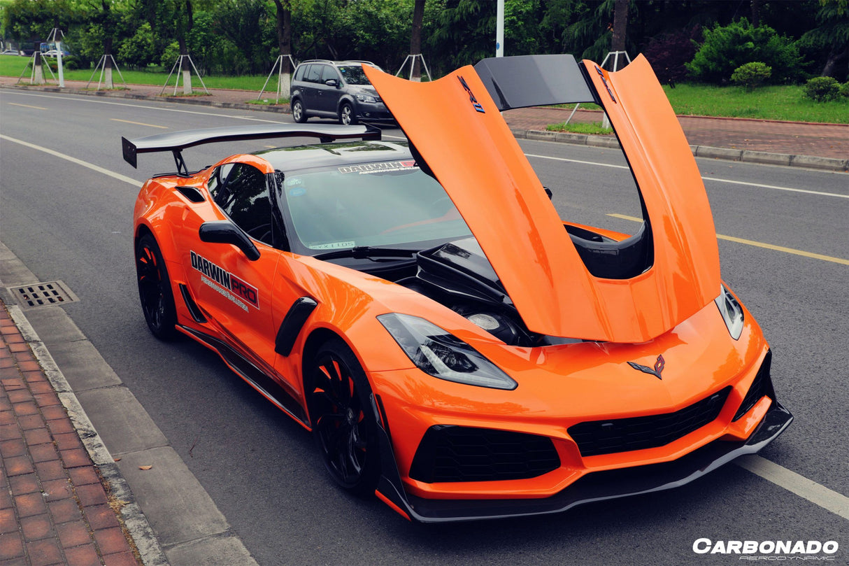 2013-2019 Corvette C7 Z51 ZR1-Style Front Conversion Body Kit