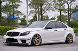 2012-2014 Mercedes Benz W204 C Class Sedan BKSS Style Wide Full Body Kit  (Not Fit AMG)
