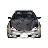 2003-2005 Chevrolet Cavalier 4 doors 2 doors OEM Style Carbon Fiber Black Hood