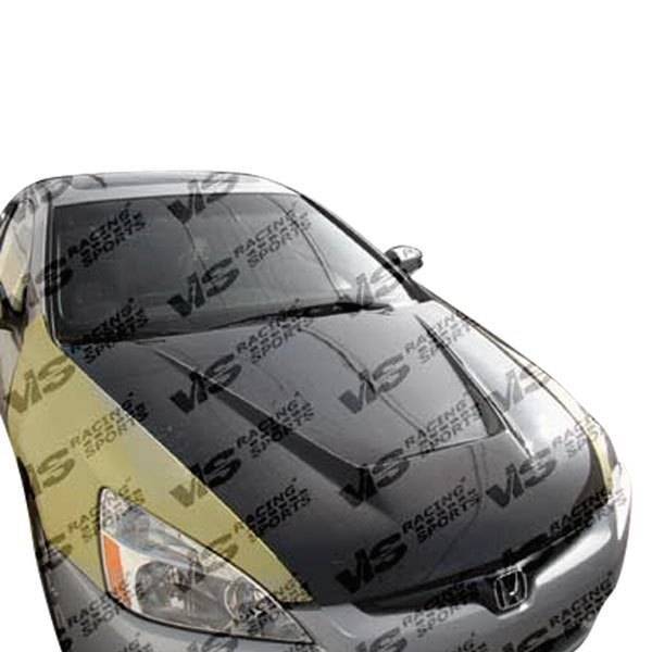 2003-2007 Honda Accord 4 doors INVADER Style Carbon Fiber Black Hood