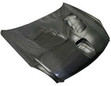 2003-2007 Infiniti G35 2 doors FUZION Style Carbon Fiber Black Hood