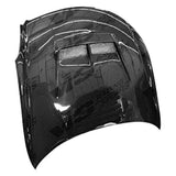 2003-2007 Infiniti G35 2 doors JS Style Carbon Fiber Black Hood