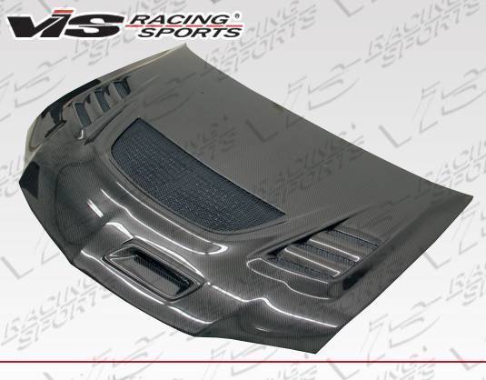 2003-2005 Mitsubishi EVO 8 4 doors G Speed Style Carbon Fiber Black Hood